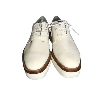 Womens VINCE Tanner Platform Oxfords size US8